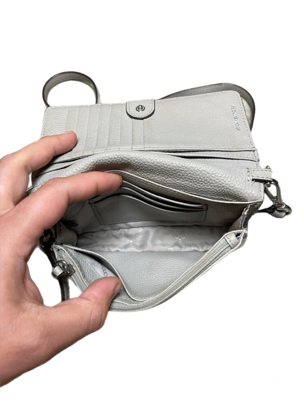 Michael Kors Pebbled Leather Crossbody Bag